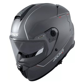 Casco integral para motociclista Hawk Solid Titanium matte