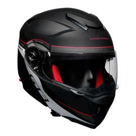 Casco para motociclista abatible con Bluetooth Ventec