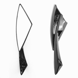 Espejos para motocicleta universales K180 negro Triangle 10mm