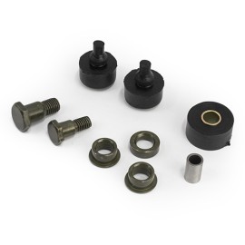 Tornillo goma y buje de parador central para motocicleta DS150