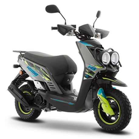 Motocicleta Italika WS150 Sport Grafito / amarillo