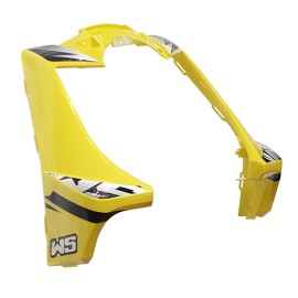 Cubierta frontal amarillo fluorescente WS150 SPORT Italika